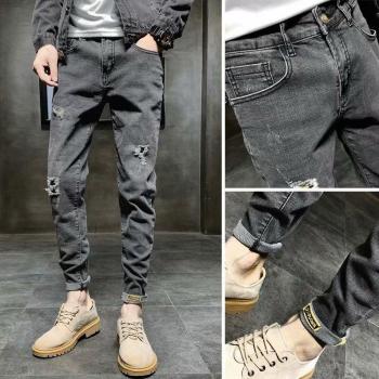 Pantalones Slim Fit Cargo Estilo Hip Hop para Adolescentes