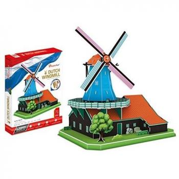 Cubic Fun 3D‑Puzzle „Holländische Windmühle“ – 71 Stück Mc219h 8+