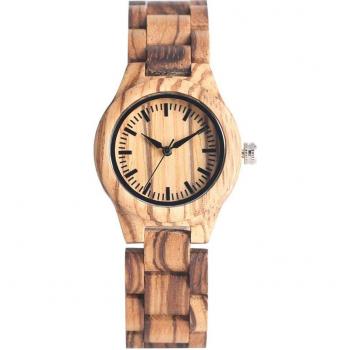 Classic Women's Wooden Quartz Watch