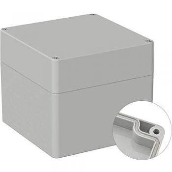 TRU COMPONENTS Universal-Gehäuse Industriegehäuse ABS Lichtgrau RAL 7035 1 St