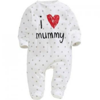 Bebé Niña Mono Estampado