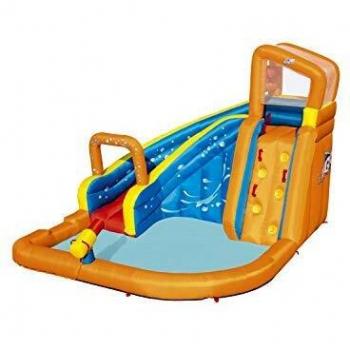 Toboggan tunnel aquatique gonflable 365x320x270cm