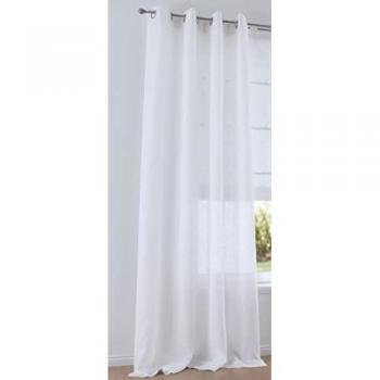 Vorhang KUTTI Metis Leinen Gr. 2, B:140cm H:175cm