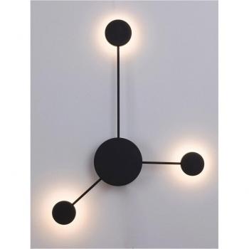 Rabalux Amadeo 10.5W Wandlamp Zwart 750lm