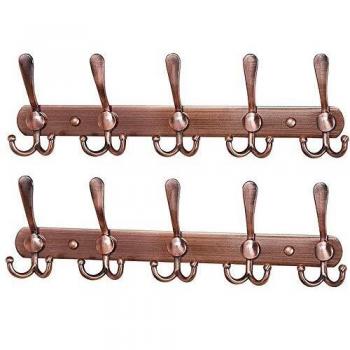 Wall Coat Racks (Golden 2PCS)