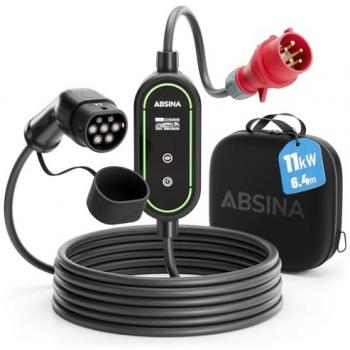 ABSINA mobile Ladebox, Mode 2, 16 A, 11 kW, CEE