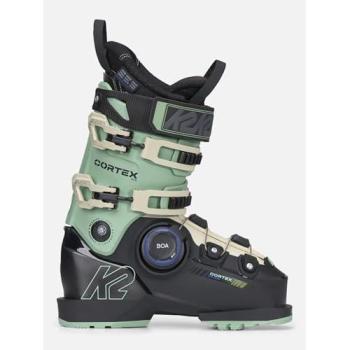 K2 Cortex 95 BOA Alpine Boot – Female – UK 6.5 – Dual‑Color (Black/Green)