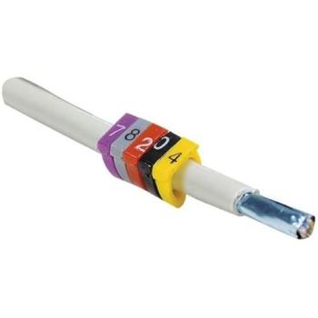 Anneaux de câble Dexlan 8 mm Jaune