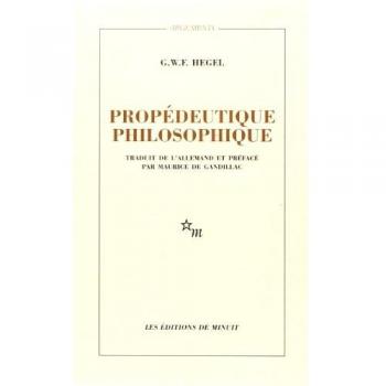 Propédeutique philosophique