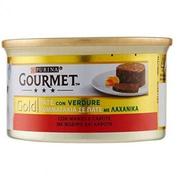 Gourmet Gold Pate’ Manzo Carote 85 gr
