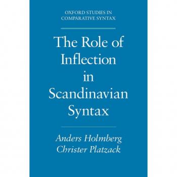 Vitalsource Technologies, Inc. The Role Of Inflection In Scandinavian Syntax