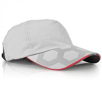 RS13 Silver One‑Size Race Cap