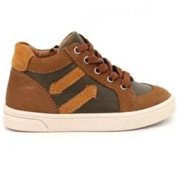 Chaussures Bellamy Luc Marron Kaki pour Enfant