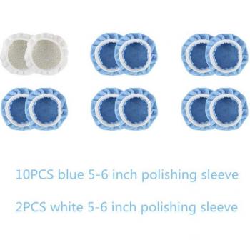 Pack de pads de polissage voiture 5-6 pouces