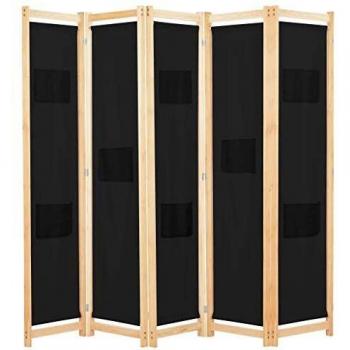 VidaXL Klappbarer Raumtrenner Grau 200 x 170 x 4 cm