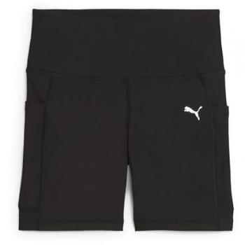 PUMA Damen Laufshorts 5 Zoll Eng Schwarz S