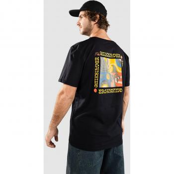 Quiksilver T-Shirt Bonweekend in Nero