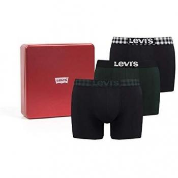 Levi's Bóxer 3p, Multicolor (Green 327), Talla X-Large