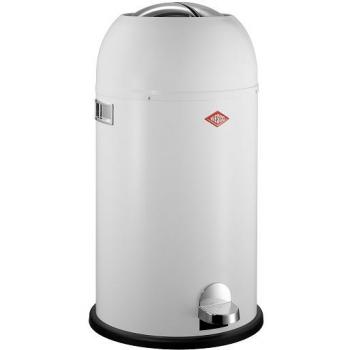 Wesco Kickmaster Soft Close 33L White Waste Bin