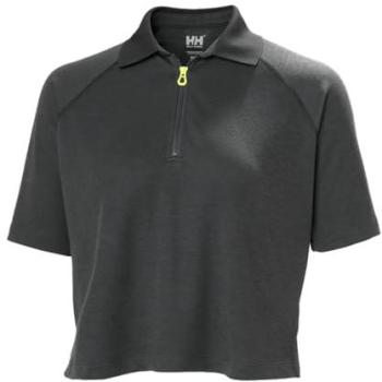 Damen Polo mit kurzem Schnitt und Zipper, Helly Hansen