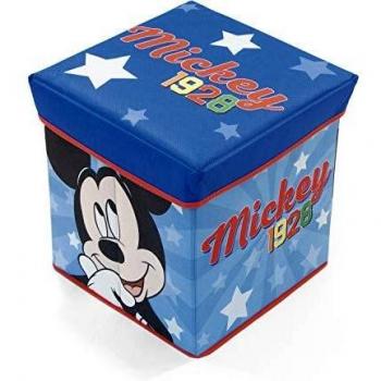 Pouf Mickey Mouse con Seduta e Contenitore