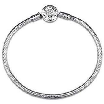FOREVER QUEEN Damenarmband mit Glanzcharme, 925 Silber
