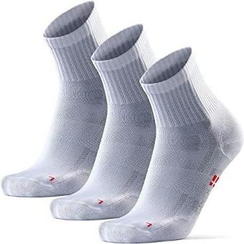 Solid White Quarter Athletic Socks 3 Pack