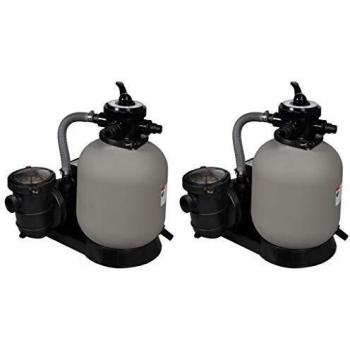VidaXL High-Performance Sand Filter Pumps 600W (2 pcs)
