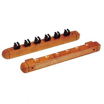 Soporte para tacos de billar 6 unidades