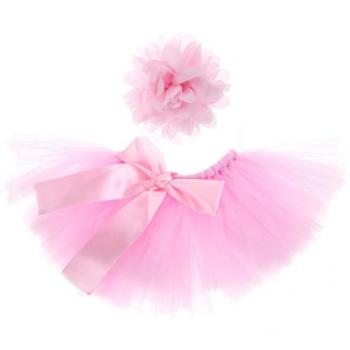 Accesorios fotográficos de tutú para niña