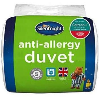 White 10.5 Tog Anti‑Bacterial Duvet