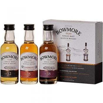 Bowmore Single Malt Tasting Collection (12/15/18 Jahre) -150ml-40/43% Vol