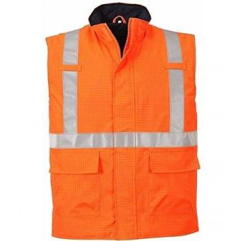 Chaleco de Seguridad Naranja Bizflame Rain Portwest