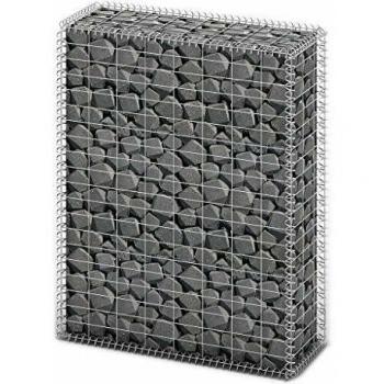 Wire Mesh Gabion Basket with Snap-On Lid