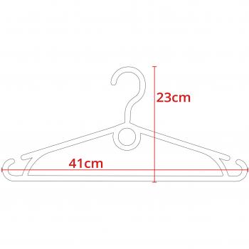Ladeheid LABP003 Kleiderbügel schwarz