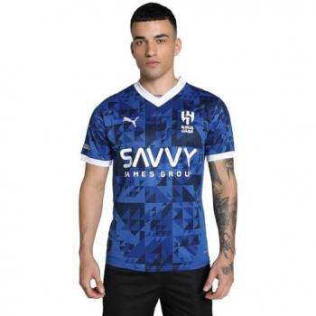 Maillot Officiel Al Hilal 24/25 – Couleurs Bleues & Blanches – Homme
