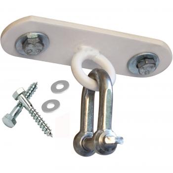 Gancio A Soffitto Bianco In Acciaio RDX