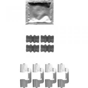 HELLA PAGID 8DZ 355 204-271 Disc Brake Pad Set for Rear Axle