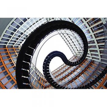 Keilrahmen-Kunst: Patrick Lohmüller KPMG Treppe