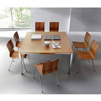 Kaiser Kraft Konferenztisch, quadratisch, 1400 mm x 1400 mm
