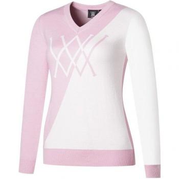 Golf Frauen Long Sleeve T-Shirt mit seitlichem Öffnung – Bekleidung