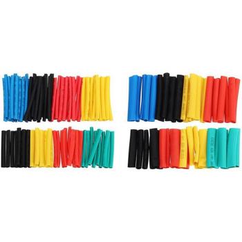 580pcs Polyolefin Heat Shrink Tubing Set 2:1