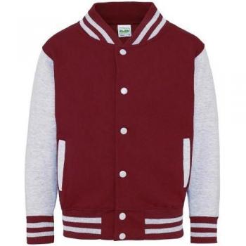 Red and Black Varsity Jacket for Kids Ages 3-4