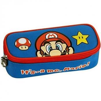 Porta Penne Blu Super Mario Organizzatore Ovale