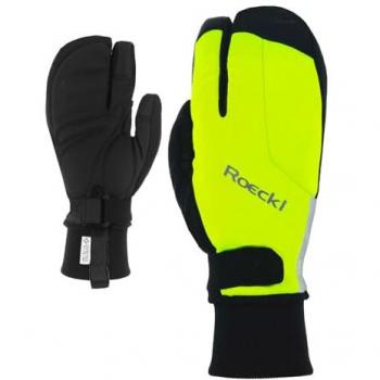 Lange Handschuhe Roeckl Villach 2 Trigger Jaune Größe 8,5