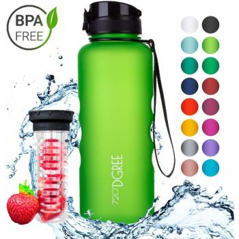Botella Antigoteo 720°DGREE – 1,5 litros, 1500ml, Verde