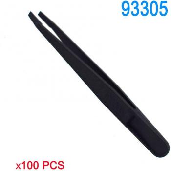 Anti‑Static Black Carbon Fibre Repair Tweezers – 100 Pieces