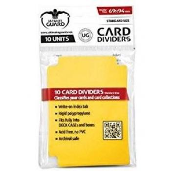 Ultimate Guard Intercalaires Carte (Standard, Jaune)