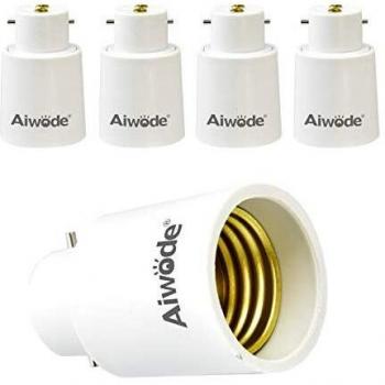 B22/E27 Conversion Kit – 200W Max, 0‑250V, Heat Resistant