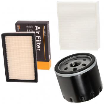 Set completo filtro aria, olio, carburante RIDEX 4055F20565